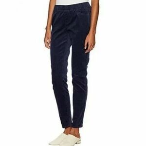 Eileen Fisher NWT Blue/Midnight Mid-Rise Corduroy Jeggings/Pants Sixe 2X